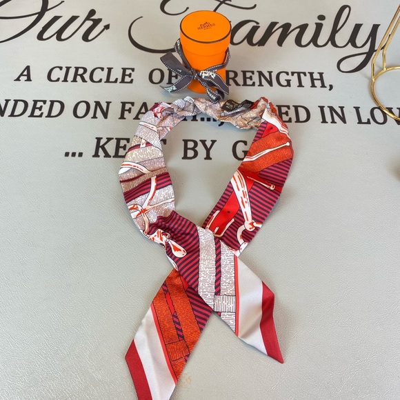 Hermes Accessories - Hermès Silk Scarves Neck Scarfs